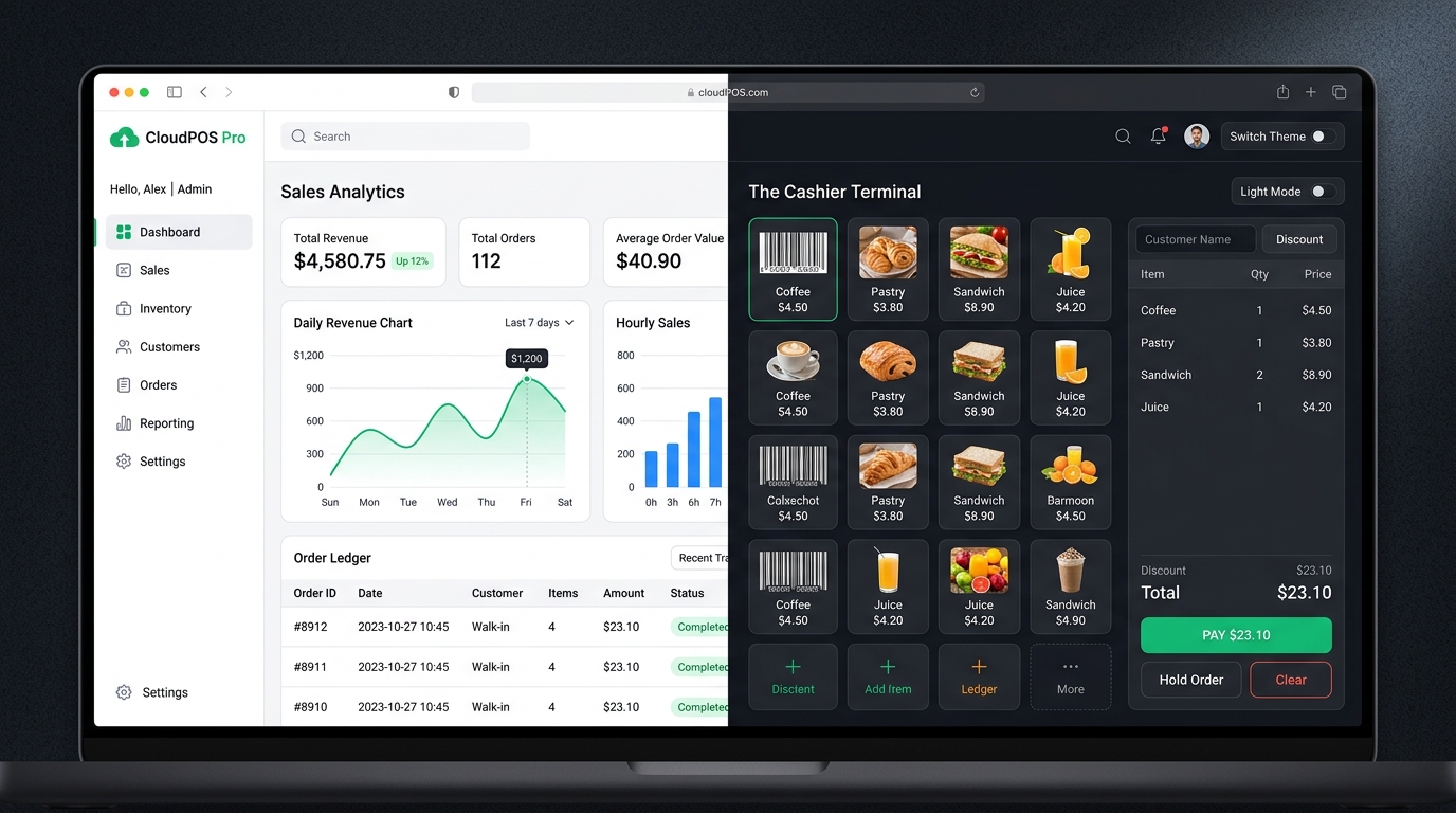 CloudPOS Pro Multi-Counter Suite